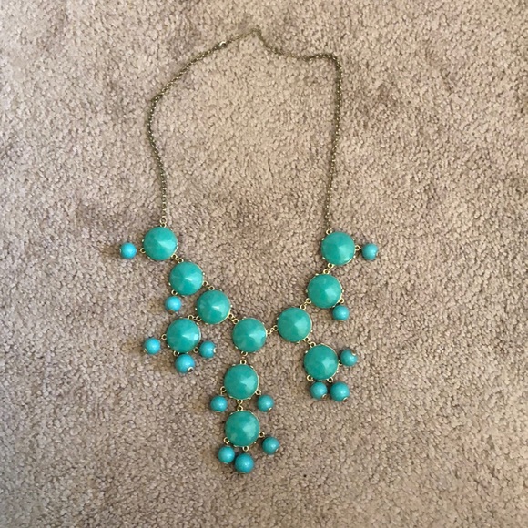 🌟 Bright Bauble Turquoise Necklace - Picture 2 of 2